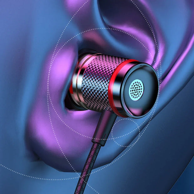 Earbuds with Mic | Heavy Bass Earbuds | Modern Mix Market