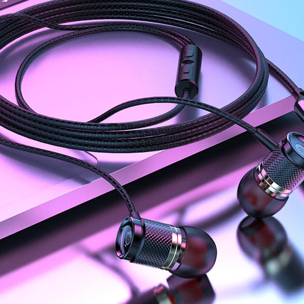 Earbuds With Mic | Heavy Bass Earbuds | Modern Mix Market