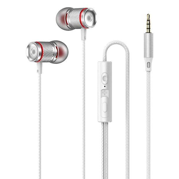 Earbuds With Mic | Heavy Bass Earbuds | Modern Mix Market