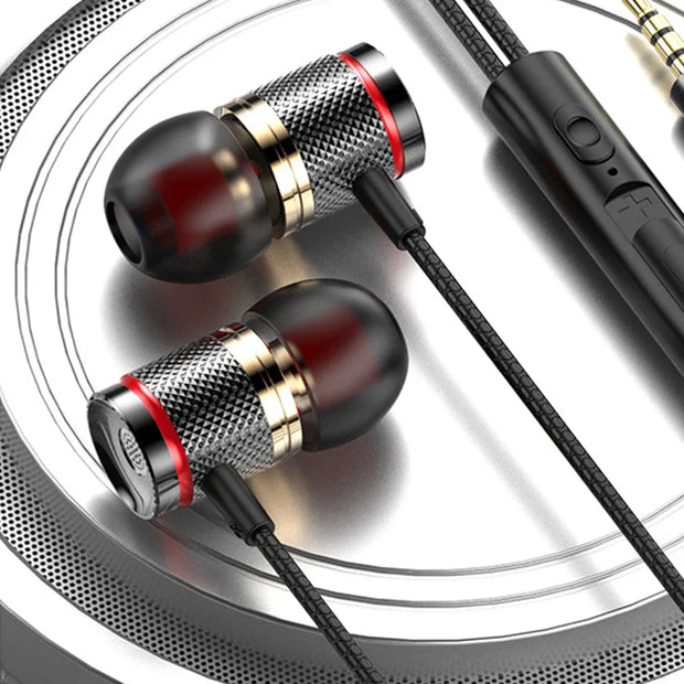 Earbuds with Mic | Heavy Bass Earbuds | Modern Mix Market