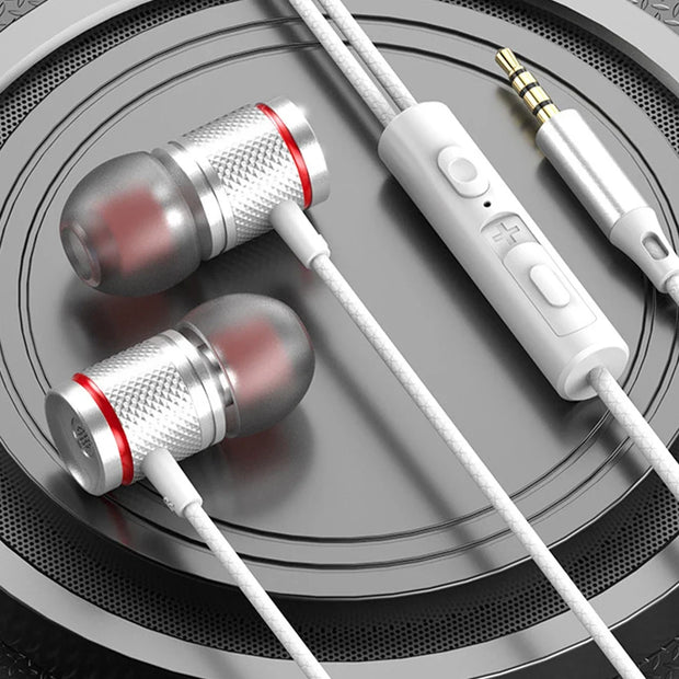 Earbuds With Mic | Heavy Bass Earbuds | Modern Mix Market