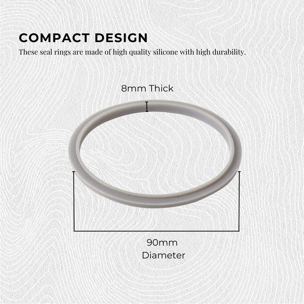 2x For Nutribullet Gasket Seal Grey Ring For 900W - Most 600W 1200W Blade-4