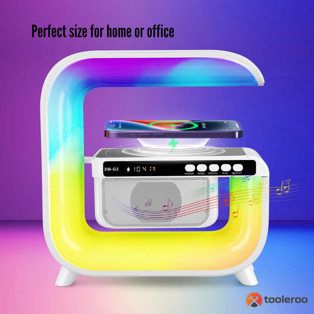 Wireless Charging Lamp | Bluetooth LED Lamp | Modern Mix Market