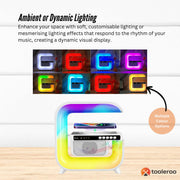 Wireless Charging Lamp | Bluetooth LED Lamp | Modern Mix Market